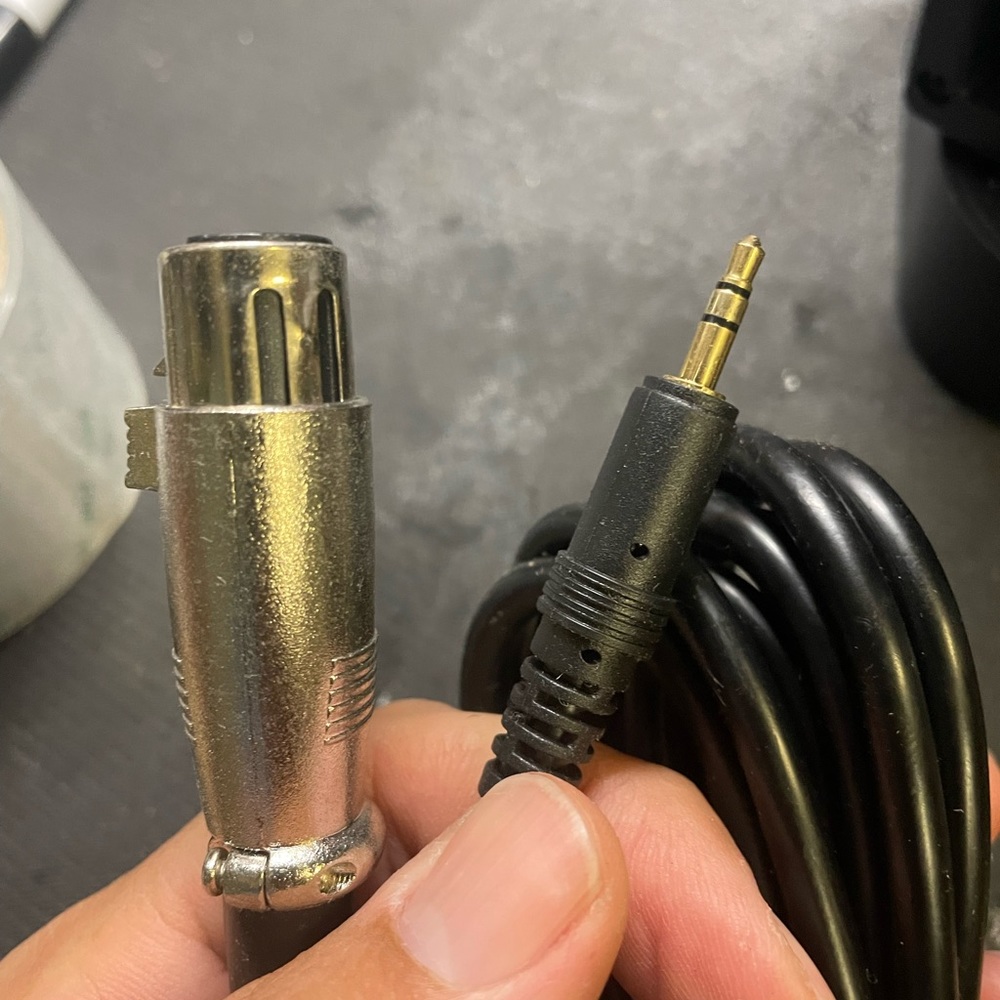 Microphone to Computer Cord New